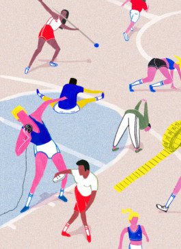 Postkarte Illustration von Marie Wolf